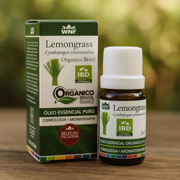 WNF Óleo Essencial de Lemongrass Orgânico - 5ml
