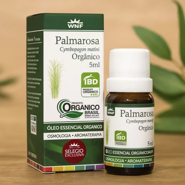 WNF Óleo Essencial de Palmarosa Orgânico - 5ml